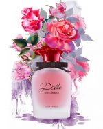 Flowers Perfume Bottle Paint By Numbers