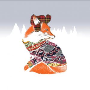 Fox In Winter Paint By Numbers