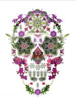 Floral Skull Paint By Numbers