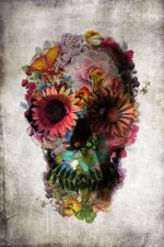 Floral Skull Paint By Numbers
