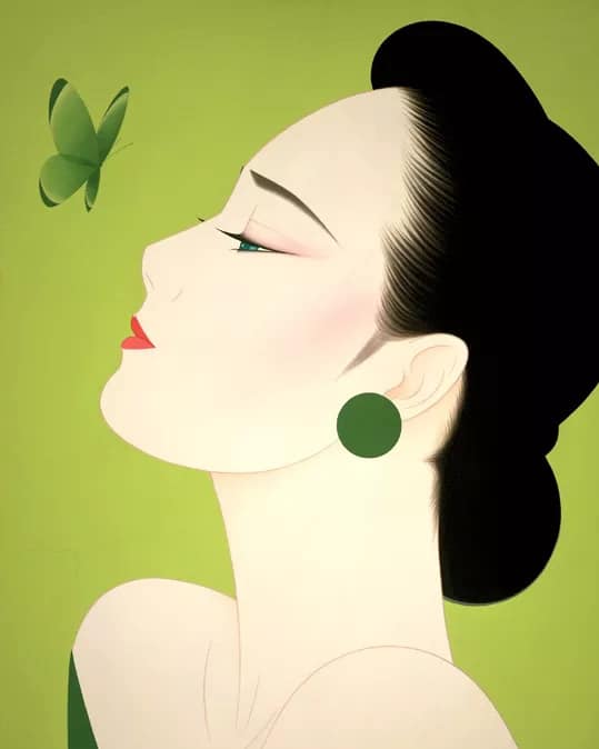 Classy Chinese Lady Paint By Numbers