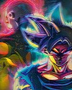 Goku And Jiren Gray Paint By Numbers