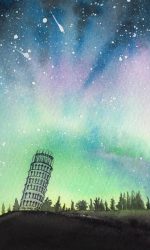 Green Sky Landscape Paint By Numbers