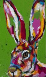 Colorful Jackrabbit Paint By Numbers