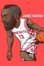 James Harden Paint By Numbers