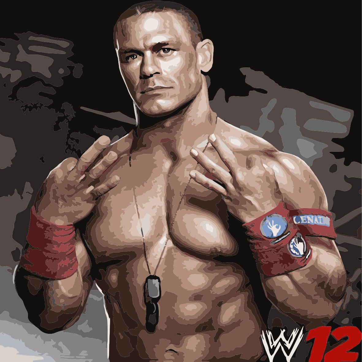 John Cena Paint By Numbers