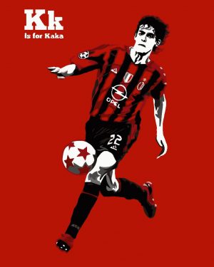 Footballer Kaka Paint By Numbers