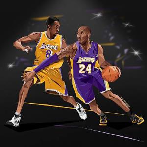 Kobe Bryant Paint By Numbers
