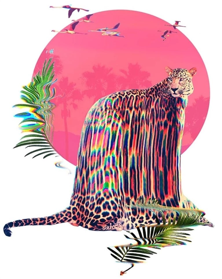 Melting Jaguar paint by numbers