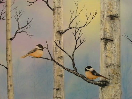 Carolina Chickadee Paint By Numbers