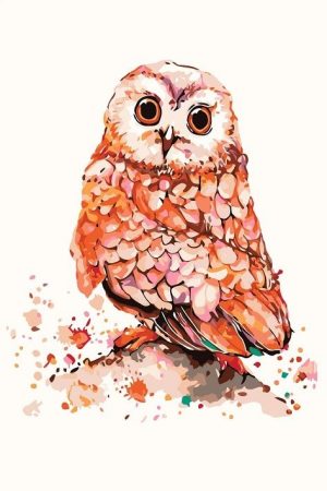 Owl Bird Paint By Numbers