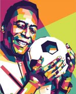 Pop Art Pele Paint By Numbers