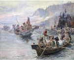 Lewis and Clark on the Lower Columbia Paint By Numbers