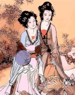 Chinese Sisters Paint By Numbers
