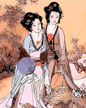 Chinese Sisters Paint By Numbers