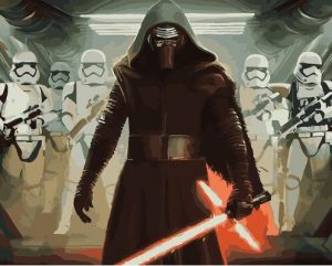 Star Wars The Force Awakens Paint By Numbers