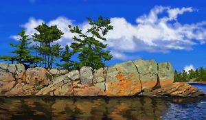 Killarney Provincial Park Paint By Numbers