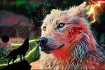 Storm Wolf Animals Paint By Numbers