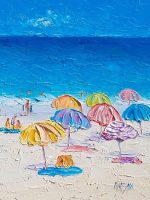 Summer Beach Paint By Numbers