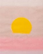 Sunset Yellow Landscape Paint By Numbers