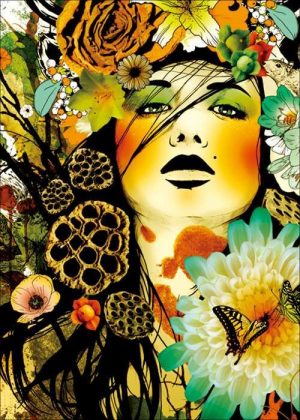 Surreal Girl People Paint By Numbers