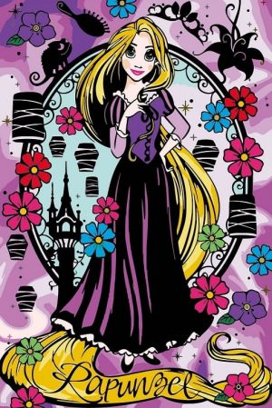 Tangled Rapunzel Paint By Numbers