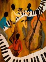 The Get Down Jazz Quintet People Paint By Numbers