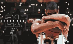 Tim Duncan Sport Paint By Numbers