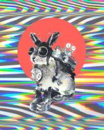Time Travel Bunny Rabbit Animals Paint By Numbers