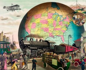 Twentieth Century Transportation Paint By Numbers