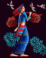 Villagers Women People Paint By Numbers