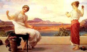 Winding The Skein People Paint By Numbers