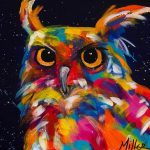 Wise Owl Birds Paint By Numbers