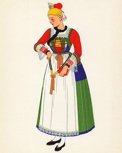 Slavic Woman Paint By Numbers