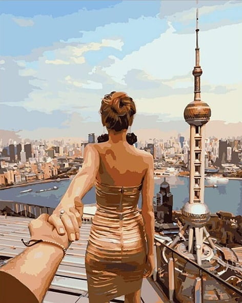 Follow Me To Shanghai Paint By Numbers