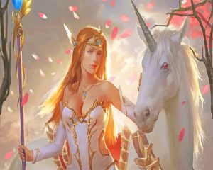 Angel Unicorn NEW Paint By Numbers