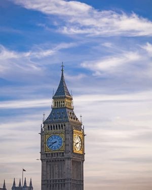 Big Ben Clock Tower Paint By Numbers