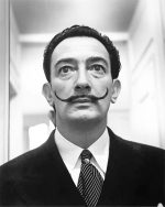 Black And White Dali Paint By Numbers