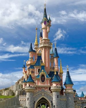 Disney Castle Paint By Numbers