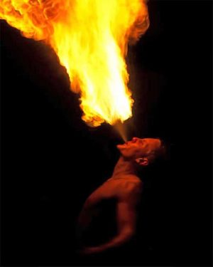 Fire Man Paint By Numbers