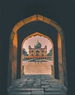 Safdarjung Tomb Delhi Paint By Numbers