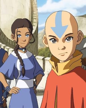Aang And Katara Paint By Numbers