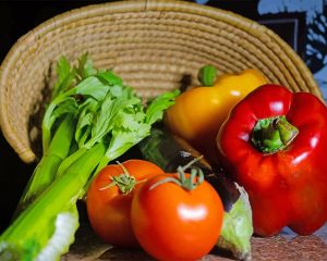 Fresh Vegetables Paint By Numbers