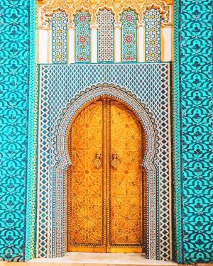 Alaouites Garden Fez NEW Paint By Numbers