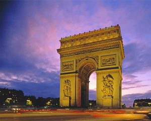 Arc De Triomphe Paint By Numbers