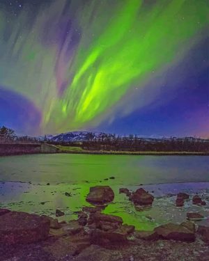 Aurora Iceland Paint By Numbers
