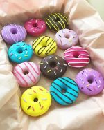 Colorful Doughnuts Paint By Numbers