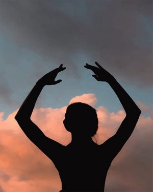 Ballet Dancer Silhouette Paint By Numbers