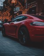 Red Porsche Paint By Numbers