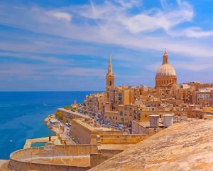 Valletta Malta Paint By Numbers